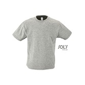Kids T-shirt - Melange Grey