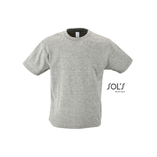Kids T-shirt - Melange Grey