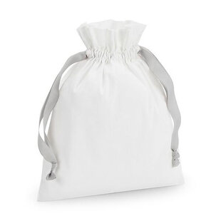 Katoenen Cadeauzakje Soft White /  Light Grey
