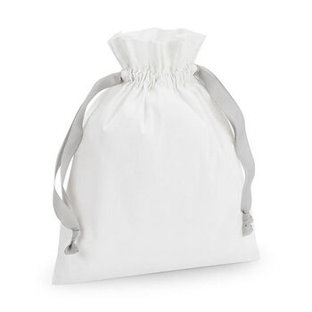 Westford Mill | Katoenen Cadeauzakje Soft White /  Light Grey