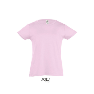 Girls T-shirt - Medium Pink