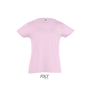 Girls T-shirt - Medium Pink