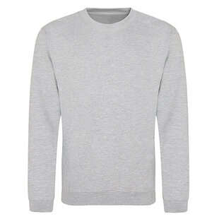 Adult AWDis Sweater - Heather Grey