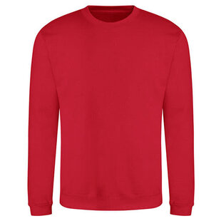 Adult AWDis Sweater - Fire Red