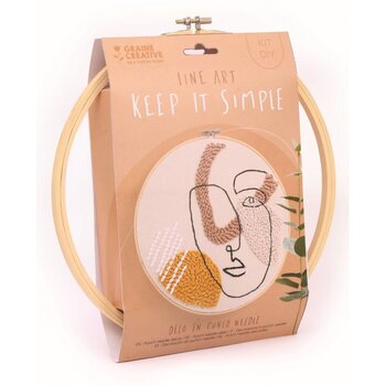 Graine Creative | Kit Punch Needle - Line Art