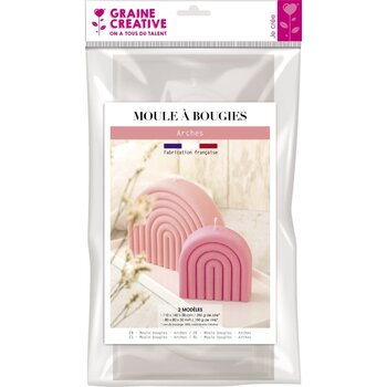 Graine Creative | Thermo mal voor kaarsen - Regenboog