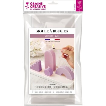Graine Creative | Thermo mal voor kaarsen - Geometrisch