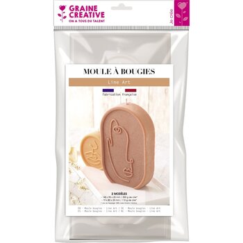 Graine Creative | Thermo mal voor kaarsen - Line Art
