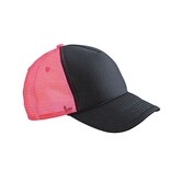 Retro Mesh Cap - Black / Neon Pink