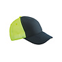 Retro Mesh Cap - Black / Neon Yellow