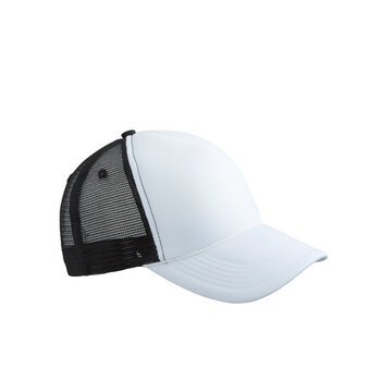 Myrtle Beach | Retro Mesh Cap - White / Black