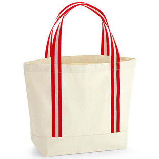 Organic Boat Bag - Classic Red