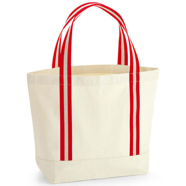 Westford Mill | Organic Boat Bag - Classic Red