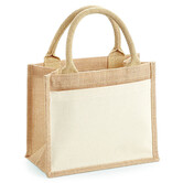 Gift Bag Jute Cotton Pocket