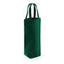 Cotton Bottle Bag - Bottle Green (fairtrade)