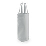 Cotton Bottle Bag -  Light Grey (fairtrade)