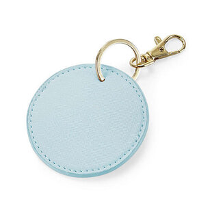 Boutique Circular Key Clip - Soft Blue