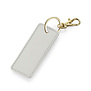 Boutique Rectangle Key Clip - Soft Grey