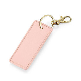 Boutique Rectangle Key Clip - Soft Pink