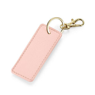 Boutique Rectangle Key Clip - Soft Pink