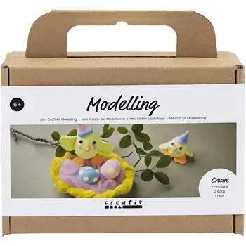 Creativ Company | Mini Hobbyset Boetseren - Nestje