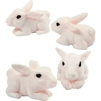 Creativ Company | Miniatuur Figuren - Konijntjes
