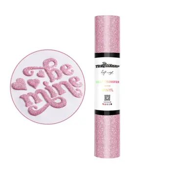 TeckwrapCraft | Glitter Puff Flex TW - Icy Pink 1,5M TeckwrapCraft