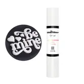 Glitter Puff Flex TW - White 1,5M TeckwrapCraft