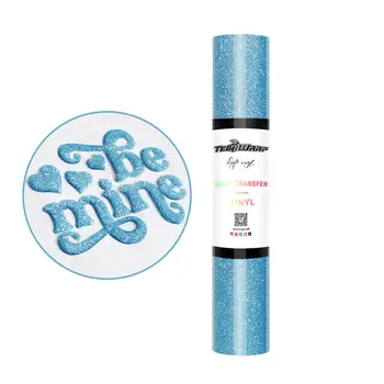 TeckwrapCraft | Glitter Puff Flex TW - Romantic Blue 1,5M TeckwrapCraft