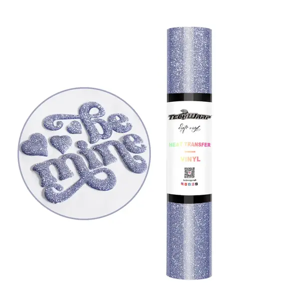 TeckwrapCraft | Glitter Puff Flex TW - Angel Blue 1,5M TeckwrapCraft