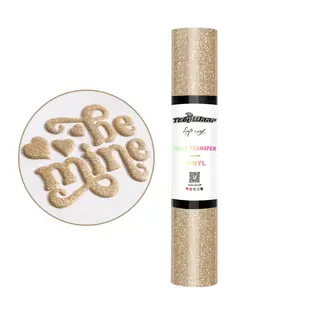 Glitter Puff Flex TW - Champagne Gold 1,5M TeckwrapCraft