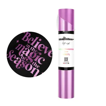 TeckwrapCraft | Metallic Pearlescent Heat Transfer Vinyl - Matte Fuchsia TeckwrapCraft