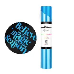 Metallic Pearlescent Heat Transfer Vinyl - Picton Blue TeckwrapCraft