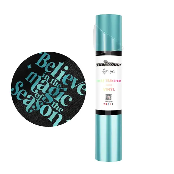 TeckwrapCraft | Metallic Pearlescent Heat Transfer Vinyl - Tiffany Blue TeckwrapCraft