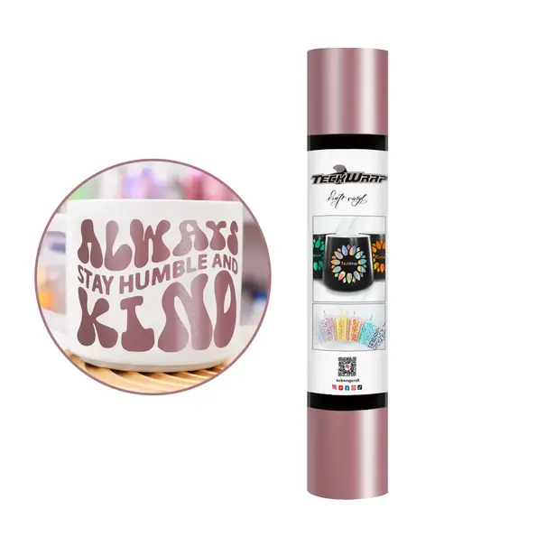 TeckwrapCraft | TeckwrapCraft Matte Adhesive Craft Vinyl - Rose Gold