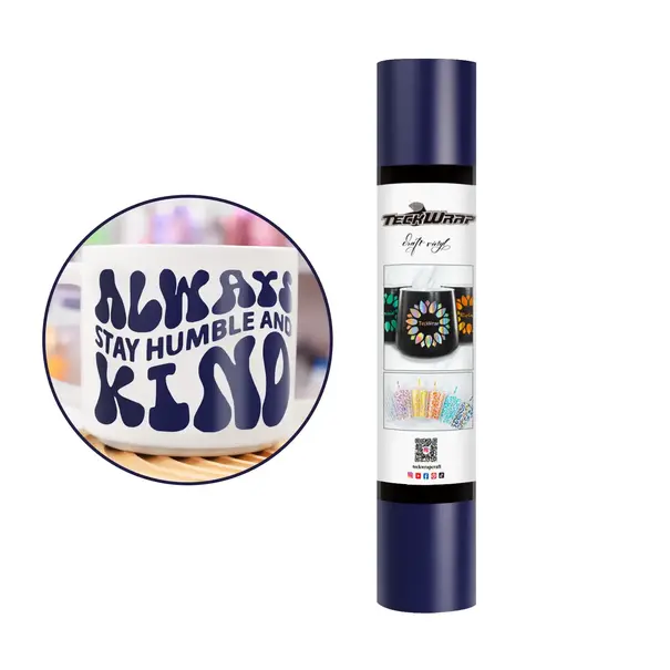 TeckwrapCraft | TeckwrapCraft Matte Adhesive Craft Vinyl - Dark Blue
