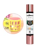 TeckwrapCraft Bubble Free Mirror Chrome Adhesive Vinyl- Rose Gold