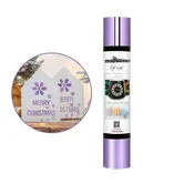 TeckwrapCraft Bubble Free Mirror Chrome Adhesive Vinyl - Iris Purple