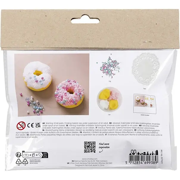Creativ Company | Mini Hobbyset Boetseren - Donuts