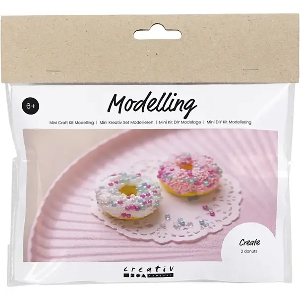 Creativ Company | Mini Hobbyset Boetseren - Donuts