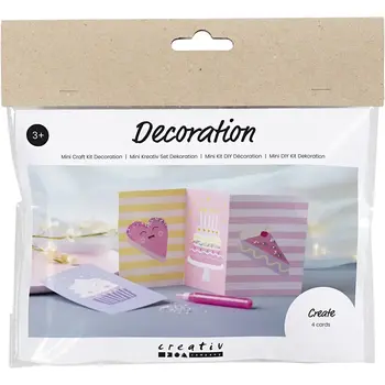 Creativ Company | Mini Hobbyset Decoratie - Taartjes