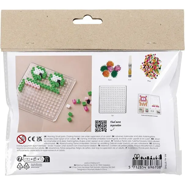 Creativ Company | Mini Hobbyset Strijkkralen - Monsters