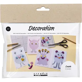Mini Hobbyset Decoratie - Monstercollage