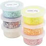 GLITTER CLAY - Pastelkleuren (6x20ml)