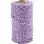 4mm Macramé Koord. Paars