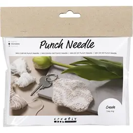 Mini Hobbyset Punch Needle - Sleutelhanger