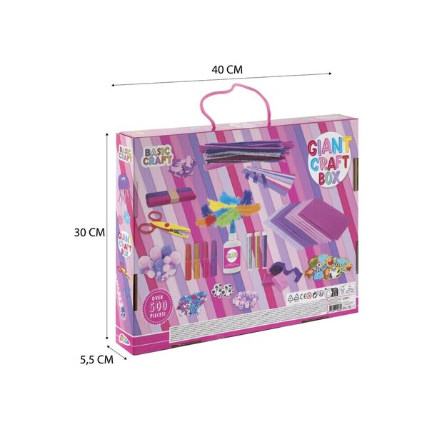 Basic Craft | Giant Craft Box - Roze