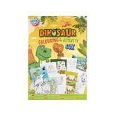 Colouring & Activity Book - Dino
