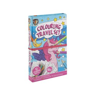 Colouring Travel Set - Eenhoorn & Zeemeerminnen