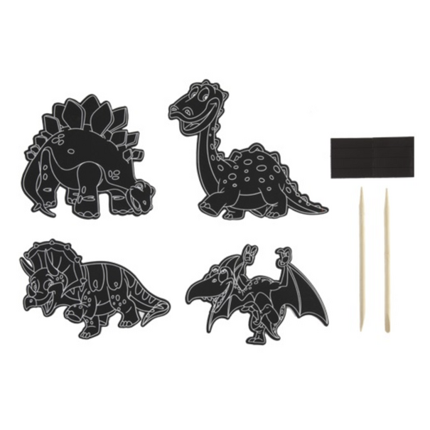 Moxy |  Scratch Magneten - Dinosaurussen